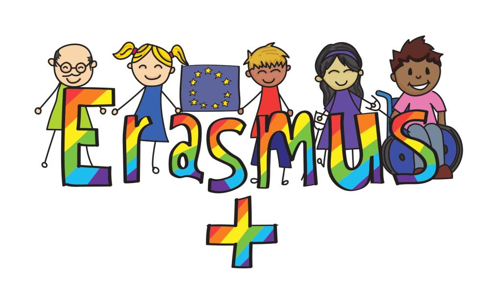 Orioko Herri Ikastolako Erasmus+ logoa
