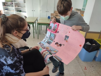 Orioko Herri Ikastola LH5eko “Animals around us” eta LH6ko “About myself” ingeleseko proiektuak aurkezten.