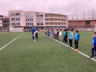 Rugby saioa Orioko Herri Ikastolan