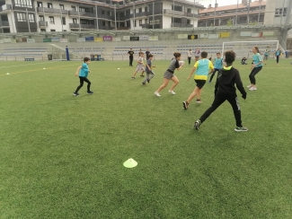 Rugby saioa Orioko Herri Ikastolan