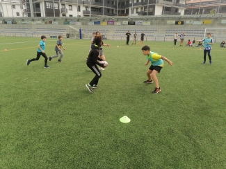 Rugby saioa Orioko Herri Ikastolan