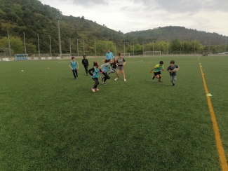 Rugby saioa Orioko Herri Ikastolan