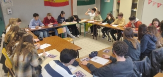 DBH3ko ikasleak pozik Frantzian, Erasmus+ programakin