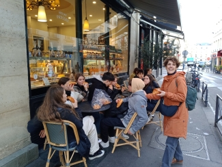 DBH3ko ikasleak pozik Frantzian, Erasmus+ programakin