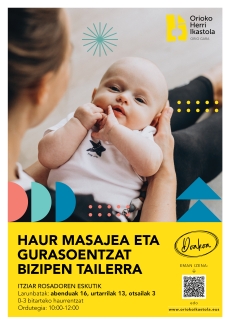 Haur masajea eta gurasoentzat bizipen taillera