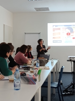 Orioko Herri Ikastolako zuzendariak Berlingo Erasmus Formazioan