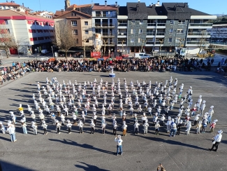 Ikastolako danborrada.