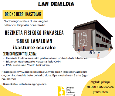 Heziketa fisikoko irakaslea